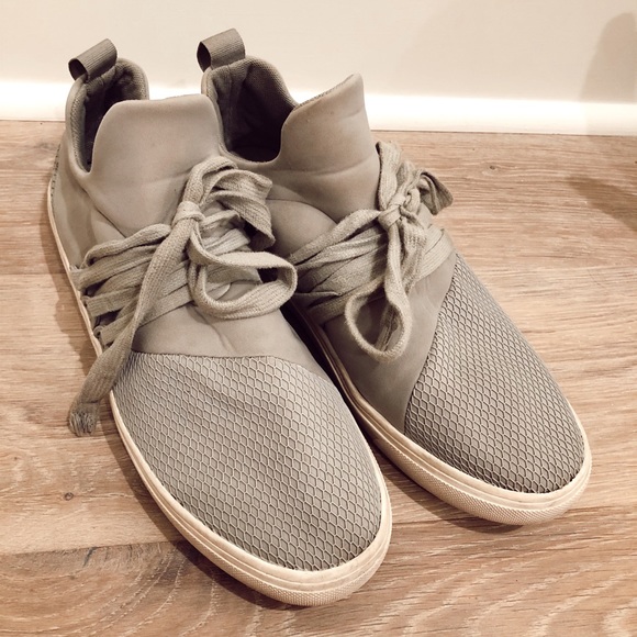 steve madden lancer sneaker grey